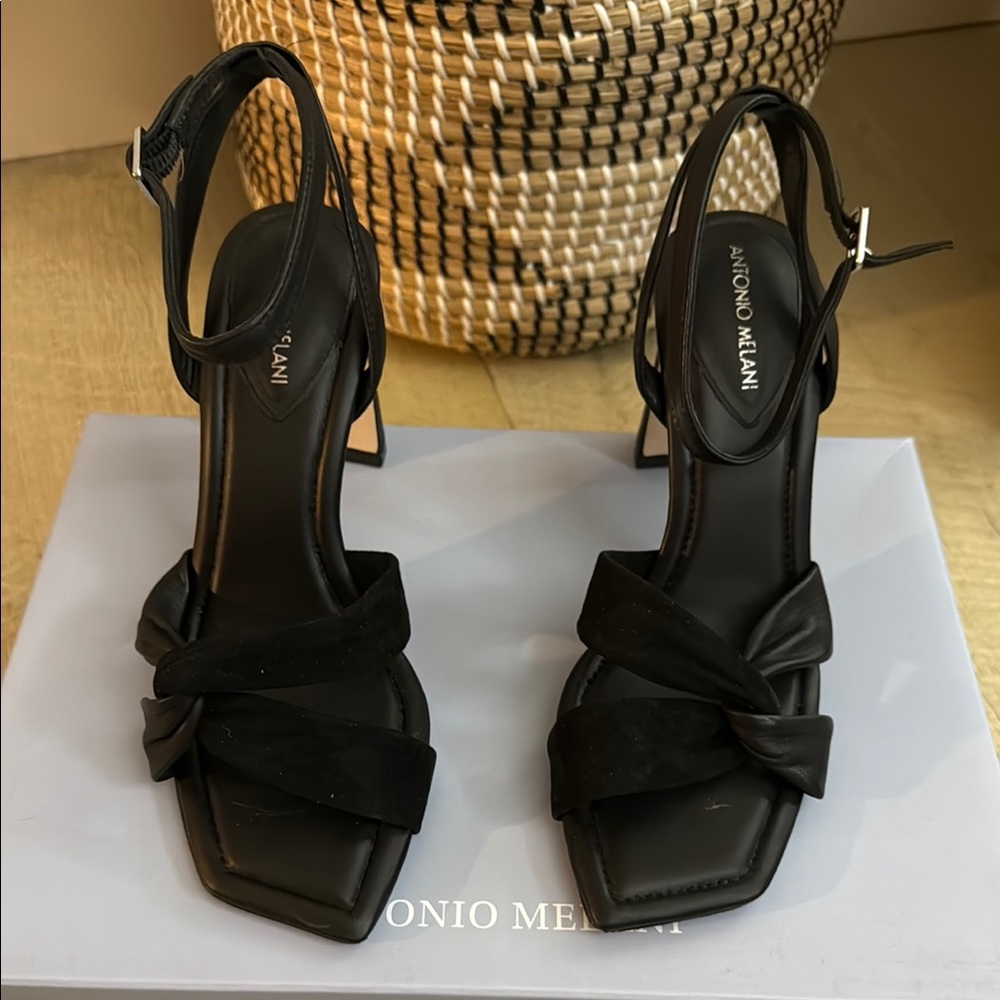 Antonio Melani Black Classic Heels